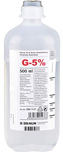 GLUCOSE 5% B.Braun Ecoflac P 500 ml
