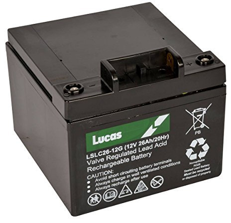 Lucas VRLA/AGM Golf Equipment Battery 12V 26AH