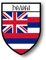 Akachafactory Aufkleber Sticker autoaufkleber Wappen Schild Flagge flaggen Fahne usa Hawaii