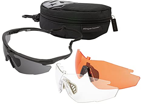 Revision Stingerhawk Deluxe Kit/Vermillion, Schwarz, L
