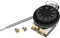 sourcing map 1NO 1NC 250/380V 16(2) A 0-40C Temperaturregelschalter Kapillarthermostat für Backofen Kühlschrank Heizung, 1,5 m Länge, mit 2 Schrauben