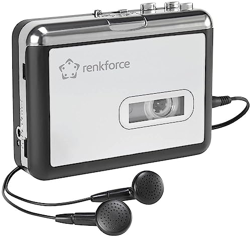 Renkforce RF-CP-170 Kassetten Digitalisierer Inkl. Kopfhörer