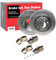 STARK SKBK-10990952 Bremsenset Hinten Belüftet 265.5mm - Bremsen Set mit Bremsscheiben und Bremsbeläge Satz
