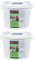PICO Protect 30, Desinfektionstücher, 2x 120 Blatt im Eimer, alkoholfrei, für Flächen und Gegenstände - Alkoholfreie Tücher zum Desinfizieren - Blattgröße 30x25cm, Inhalt: 2 Eimer