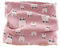 MAKFORT Kinder Loop Schal Schlauchschal Baumwolle Baby Halstuch Nackenwärmer Multifunktionstuch (Jersey Stoff Innen - Spring and Autumn, Pink)