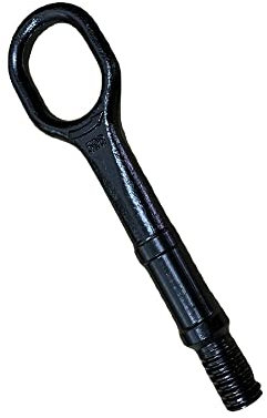 KACEPAR Gancio di traino per auto, gancio di traino nero per auto, gancio di traino resistente, anello di ricambio per rimorchio, 1T0805615A/1T0 805 615 A