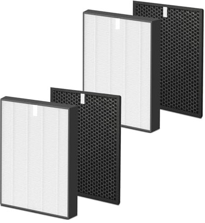 Air Purifier Filter,Compatible For Philips,AC2882, AC2887, AC2889& AC3829, Series 2000 And 3000, FY2422 & FY2420,Air Purifier Filter Accessories(2pcs)