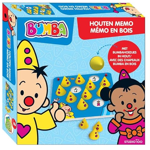 Studio 100 Bumba Holz Memospiel Lernspielzeug für Kinder