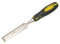 STANLEY 0-16-264 Ciseau Thru Tang 35 Mm Gamme FATMAX - Indémanchable Et Incassable - Usage Intensif - Poignée Ergonomique Bi Matière - Lame Qualité Pro En31 - Lame Traversante