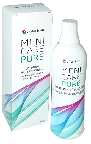 Divers Menicare Pure Multi-Function Solution for Rigid Permeable Lenses 250ml