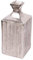 Edle Metallvase Clärchen massiver Aluguss, Deko-Vase Farbe Silber Höhe 25cm