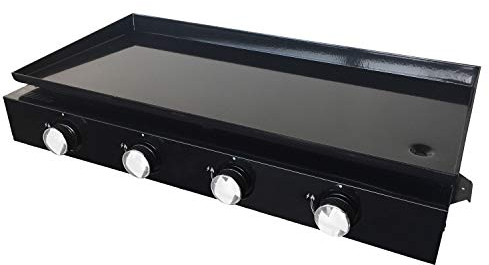 Plancha de gas MÉRIDA 4 quemadores 8 kW