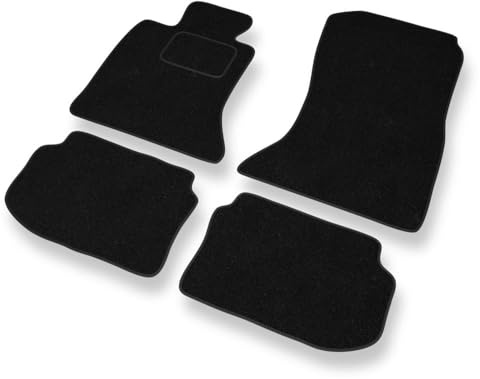 Mossa - Tappetini auto compatibili con BMW 5 F10 F11 2010-2013 4 pz. nero S | Berlina, Touring