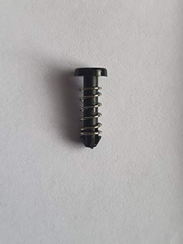 Bilutza Cooler Heat-Sink Pin Rivet Kühler Feder Niete Schnappnieten für Kühlkörper (5er Pack, schwarz)