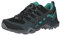 adidas Damen Terrex Swift R2 Gore-TEX Hiking Shoes Wanderschuhe, Core Black/Blue Oxide/Acid Mint, 40 2/3 EU
