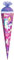 ROTH Schultüte Kuscheleinhorn 85 cm groß - Glitter - 6-eckig Rot(h)-Spitze Glitzerborte - Zuckertüte Glitzer