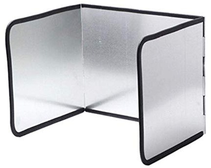 CSPone Spritzschutz Faltbar Herd Küche Faltbare Küchen-Spritzplatte Spritzschutz Küchen- und Herdschutz Herd-Spritzschutz