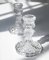 Lot de 2 bougeoirs Coniques en Verre Transparent pour Bougies de 2 cm, 10,2 cm de Haut, Support décoratif en Cristal pour Table de Mariage, Salle à Manger, fête