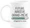 quotedazur - Mug Future Arrière-grand-mère 2025 Chargement En Cours - Cadeau Annonce Arrière-grand-mère - Annonce Grossesse - Blanc/Céramique