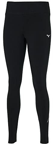 Mizuno Damen Athletic Legging, Schwarz, S Slim