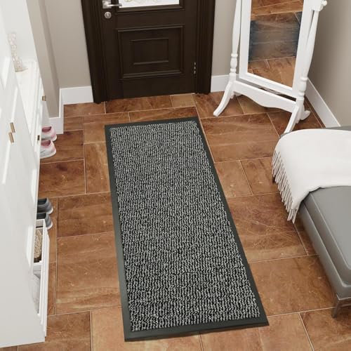 GULLAMBO Carpet runners Non slip Hallway Runner Extra long 60x120cm Hall Runner Rugs–Heavy Duty Floor, Kitchen And Office Use runners, Super Soft Absorbent Multicolor,