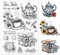 GLOBLELAND Bibliothek Bücherregal Bücherregal Stempel, Katze Pflanze Fotowecker Silikonstempel transparent, klarer Stempel für Papierkartenalbum