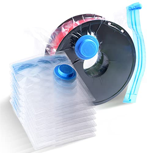 GEEETECH Feuchtigkeitsdichter Vakuumbeutel für 3D-Filamente, Wiederverwendbare Vakuumbeutel zum Schutz von PLA ABS PETG TPU, 5 Stück (39.5 * 39.5cm)(ohne Vakuumpumpe)