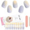 Kalolary Strisce di Decalcomanie, 20PCS Strisce per Smalto Gel per Unghie Adesivi per Smalto per Unghie Full Wraps con Lima e Stick (Richiede Lampada UV/LED) (C)