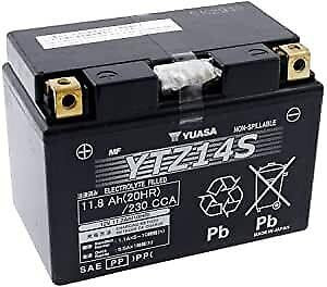 YTZ14S E-BIKERS Supermoto 990 SMT 990 Adventure Superduke Pre-Charged Battery