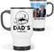 Personalised Dad Fishing Mug | Add Your Photo | Personalised Dad Fishing Travel Mug, Personalised Dad Fishing Gift | Grandad Dad Present