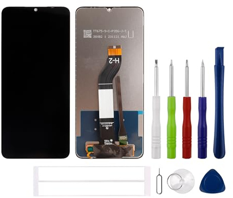 swark LCD Display Kompatibel mit Xiaomi Poco C65 /Redmi 13C/Poco M6 5G 6.74 inch (Schwarz Ohne Rahmen) LCD Display Touchscreen Replacement + Tools