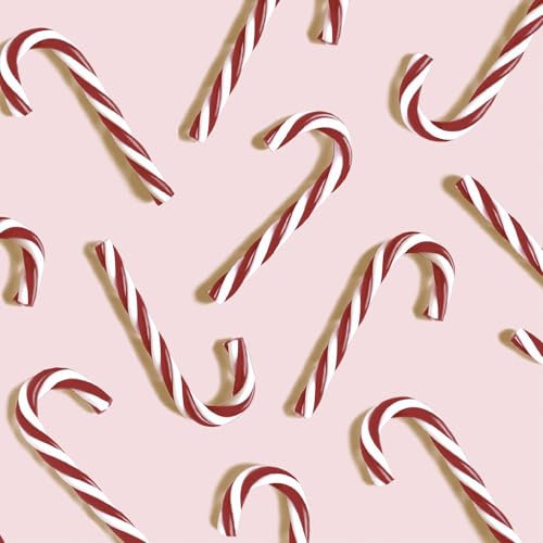 20 Servietten Weihnachten Zuckerstangen rot-weiß als Tischdeko. Papierservietten mit Motiv. Auch für Decoupage und Serviettentechnik 33x33cm