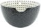 Ceramic Yarn Bowl, Yarn Storage Bowl for Crochet Yarn Holder, Ceramic Knitting Yarn Bowl for Knitting Crochet Hook Accessories (Grey)