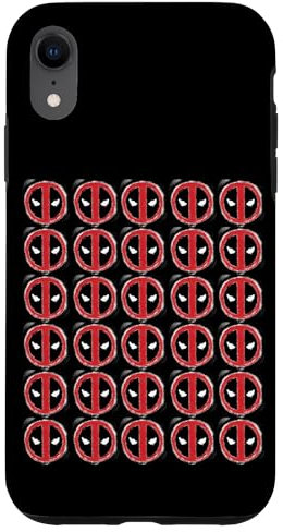 iPhone XR Marvel Deadpool Icon Repeat Case