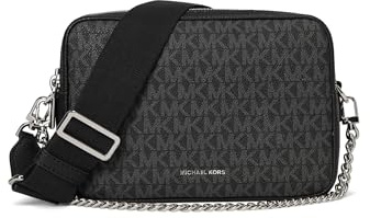 Michael Kors Bryant Medium Double Zip Chain Camera Crossbody Bag Umhängetasche