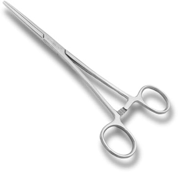 Pinzette emostatiche professionali in acciaio inossidabile utilizzate come gioielli, pinzette per pesca a mosca e pinze per sfilare pesci - Pinzette per toelettatura dei peli delle orecchie per