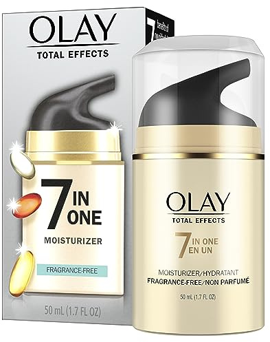 Olay Total Effects Face Moisturizer, Fragrance-Free, 1.7 fl oz
