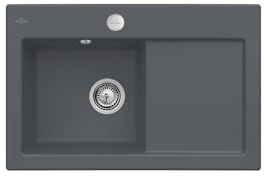 Villeroy & Boch VB-6772 02 i4 SUBWAY 45 Spülbecken, Black
