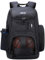 MIER Großer Sport-Rucksack mit Tasche für Schwimmen, Outdoor, Fitnessstudio, Basketball, 40 l, Schwarz