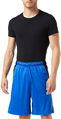 Nike Herren Sport Shorts M NK Dry Short HYBRID, Game royal/Black/Habanero red, M, 833265