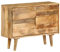 vidaXL Mangoholz Sideboard 90x30x69cm Kommode Mehrzweck Schrank Anrichte