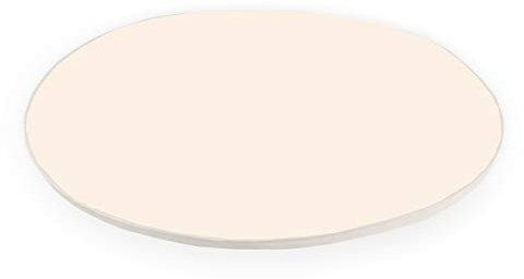 Dibapur® Visco Topper Ø Rund Matratzenauflage (Durchmesser 200 cm) ca. 5 cm Kern mit Bezug ca. 5,2 cm – Made in Germany