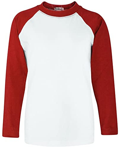 A2Z 4 Kids Boys Plain Long Sleeves Lightweight Activewear T-Shirt Athletic Soft Feel Breathable Summer Tank Top Casual School PE T-Shirts Age 5-13 Years Red