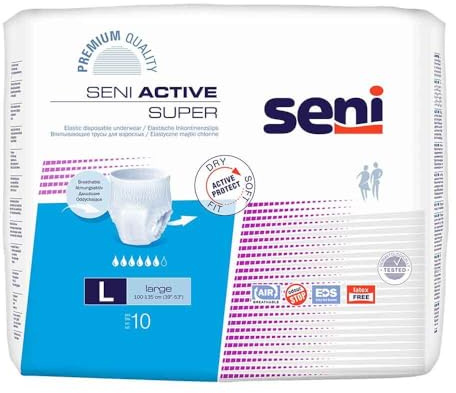 SENI Active Inkontinenzpants super L 10 St