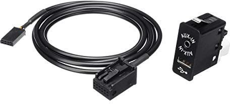 JenNiFer 12 Pin Bluetooth 3.5Mm Aux Usb Interface Panel Adapter For Bmw Mini Cooper E39 E53 X5 Z4 E85 E86 X3 E83