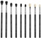 Sigma Beauty Lot De 9 Pinceaux De Luxe Pour Fard à Paupières - Ensemble De Pinceaux Pleine Grandeur, Pour Fard à Paupières, Maquillage Des Yeux, Pli Coupé - Technologie De Pinceau Imperméable