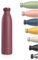 LARS NYSØM Edelstahl Trinkflasche 350ml, 500ml, 750ml, 1L, 1 5 liter | Thermosflasche Kohlensäure geeignet | Auslaufsichere Wasserflasche für Sport, Outdoor, Schule (Berry Red, 750ml)