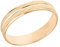 Ardeo Aurum Trauring Unisex Damenring Herrenring aus 375 Gold Gelbgold massiv hochglanz diamantiert Ehering Größe 54
