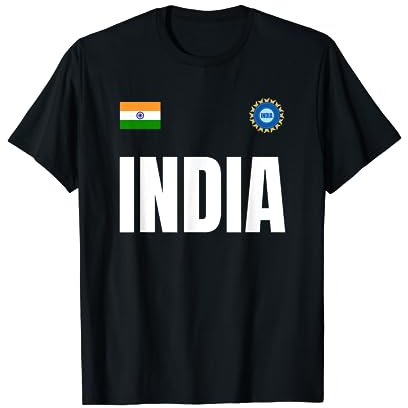 Indisches Cricket-Trikot T-Shirt
