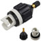 LAMXD Inflatable Boat SUP Pump Adaptor Air Pump Converter, Multifunction Valve Adaptor, Air Valve Adapter Pumping Connector for Inflatable Rowing Boat, Stand Up Paddle Board, Inflatable Bed, Etc